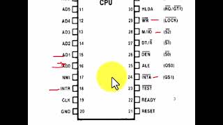 1 CPU Intel 8086  Vue Externe [upl. by Verras]