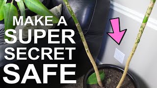 How To Make A Super Secret Safe  For Less Than 3 [upl. by Alliber]