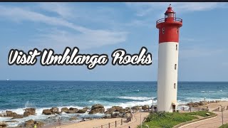 Visit Umhlanga Rocks  Walk along the Pier and Beach 2022 [upl. by Gaylor]