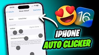 iPhone Auto Clicker Deutsch KEIN App Download nötig 😍 📲 [upl. by Attenyl]