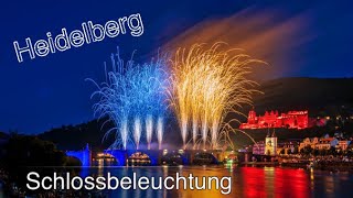 Heidelberger Schloßbeleuchtung [upl. by Rod]