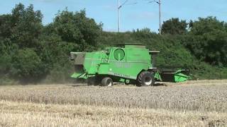 DEUTZ FAHR 8XL Rare Combine Harvester [upl. by Tati317]