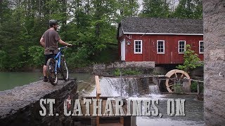 Mountain Biking at Morningstar Mill  St Catharines ON [upl. by Jea]