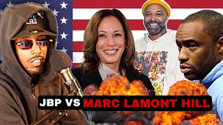 Marc Lamont Hill and The JBP’s Heated Debate On Donald Trump and Kamala Harris [upl. by Ecyarg319]