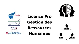 Licence Professionnelle Gestion Ressources Humaines [upl. by Lennod]