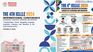 The 4th International Conference on Language Linguistics Literature and Education ICLLLE 2024 [upl. by Torp269]