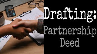 How to Draft a Partnership Deed StepbyStep Legal Guide [upl. by Chassin]