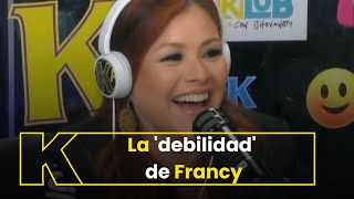 Francy reveló cuáles son sus debilidades [upl. by Filomena]