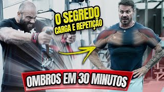 BALESTRIN E CARIANI  O TREINO PERFEITO EM 30 MINUTOS  OMBROS [upl. by Schnabel]