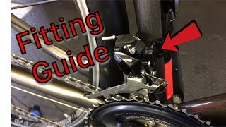 Shimano 105 R7000 Front Derailleur Fitting Guide [upl. by Whittemore911]