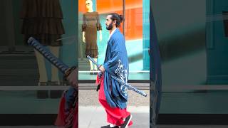 Show With Hanfu in Public fashion costume reaction reactionvideo cosplayer public [upl. by Nolham]