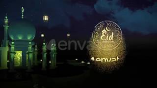 Eid amp Bakrid Logo Opener After Effects Template [upl. by Vanna764]