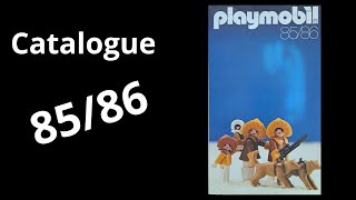 CATALOGUE PLAYMOBIL 19851986 [upl. by Suoivart]