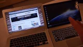 Toshiba Chromebook CB30 Hands On [upl. by Onairpic119]