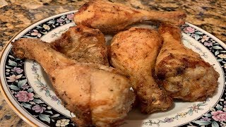 AIR FRIED CRISPY DRUMSTICKS NINJA FOODI [upl. by Onifled]