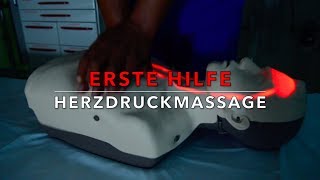 Erste Hilfe Leben retten mit der Herzdruckmassage [upl. by Ott]