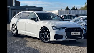 Used Audi A6 Avant 20 TDI 40 Black Edition S Tronic quattro I Motor Match Stafford [upl. by Notselrahc]