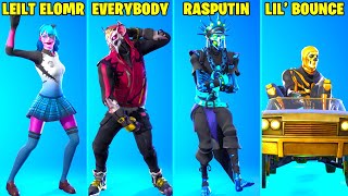 Top 25 Legendary Fortnite Dances amp Emotes Driftwalker Skin Rasputin Minty Legends Grisabelle [upl. by Byrn]