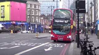 Arriva London DW 585 LT63UKG Wright Gemini 2 at Shoreditch High Street [upl. by Houston]