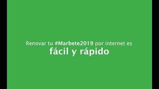 ¡Renueva en línea el Marbete 2019 [upl. by Eiddal929]