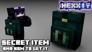 Hexxit Secret Item  Ender Backpack from BetterStorage Mod [upl. by Ttemme]