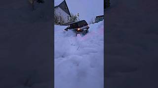 chevy blazer im schnee [upl. by Aleyam]