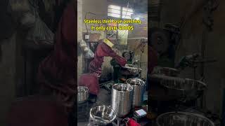 Stainless Steel Basin Polishing and Sanding Robot industrial robot polishing factory [upl. by Fornof790]