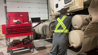 The customer requested for DFP filter service cleaning mechaniclife canadalife [upl. by Arlin]