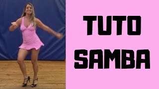 Samba Apprendre le Pas de Base Tutoriel  Basic Samba Dance Lesson  Vídeo Aula de Samba [upl. by Niwroc]