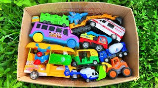 Box of Nice Toys Introducing Toy CNG Auto Rickshaw Ambulance Excavator Helicopter Tayo amp more [upl. by Siulesoj]