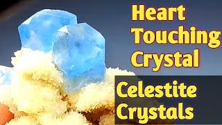 Celestite Crystal  Celestine mineral  How to identify Celestite Crystal  Rarest Celestite [upl. by Whorton]