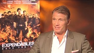 Dolph Lundgren on his relationship with Sylvester Stallone [upl. by Rufe]