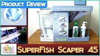 Superfish Scaper 45 An Honest Review of a Starter Aquascaping Tank [upl. by Liddy660]