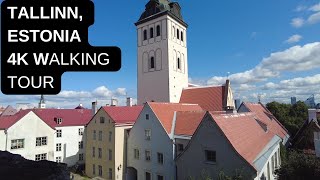 City walks  Tallinn Estonia 4K walking tour [upl. by Nnyltiak662]