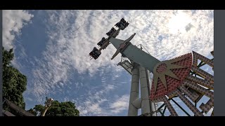 Screamin Eagle 4K SeaBreeze Park NY amusementpark [upl. by Jannelle]