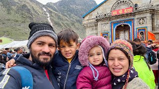 Finally KEDARNATH with Family 🕉️ Kedarnath Ki Kahani 😍 [upl. by Ytte615]