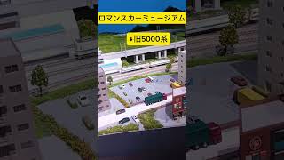 はいよろこんで 鉄道 ロマンスカーミュージアムのジオラマ [upl. by Eidnim]