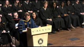 Honors Convocation Speech Calvin College 2016 [upl. by Mariejeanne]