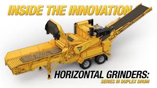 Inside the innovation Series III duplex drum for horizontal grinders [upl. by Esilram623]