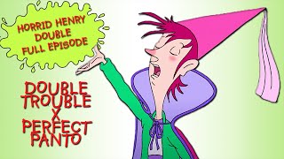 Double Trouble  Perfect Panto  Horrid Henry DOUBLE Full Episodes [upl. by Hafirahs828]