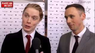 Jason Maza amp Freddie Fox Interview  The Hooligan Factory amp Parades End [upl. by Dame]