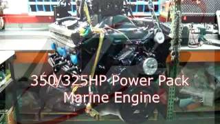 MercruiserQuicksilver 350325HP NEW 57L Power Pack Marine Engine [upl. by Airot304]