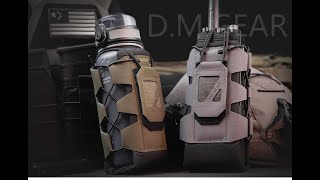 DMGear Tactical Molle Radio Pouch Water Bag Walkie Talkie Military Holder Pocket Interphone Holster [upl. by Couture20]