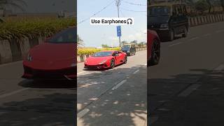 Bull Roaring🐂 bull lamborghini huracantecnica shortsfeed trend 🔊💥 [upl. by Eeralih524]