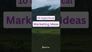 10 Hyperlocal Marketing Ideas  Digital Fruits  DigitalMarketing HyperlocalMarketing Shorts [upl. by Clorinda]