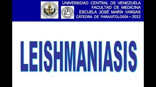 Leishmaniasis  Leishmaniasis cutánea  Catedra Parasitología EJMV UCV [upl. by Trahern773]