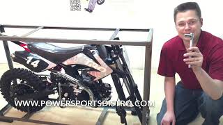 Detailed Assembly Video of the TaoTao DB14 110cc Dirt Bike [upl. by Ikiv]