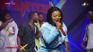 Mentor X Week 8 Guest Judge Nana Ama McBrown dazzles all as she performs My Baby by Samini [upl. by Llevaj]