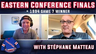 Stephane Matteau talks Rangers Panthers Eastern Conference Finals and 1994 ECF Game 7 [upl. by Pascha396]