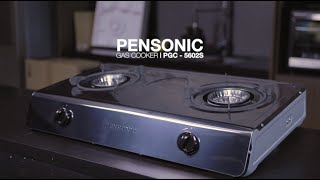 Pensonic Gas Cooker  PGC5602S [upl. by Annaigroeg165]